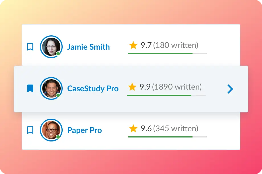 Writers Rating - case study writing service